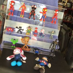 Collectible Spider Man And Others 