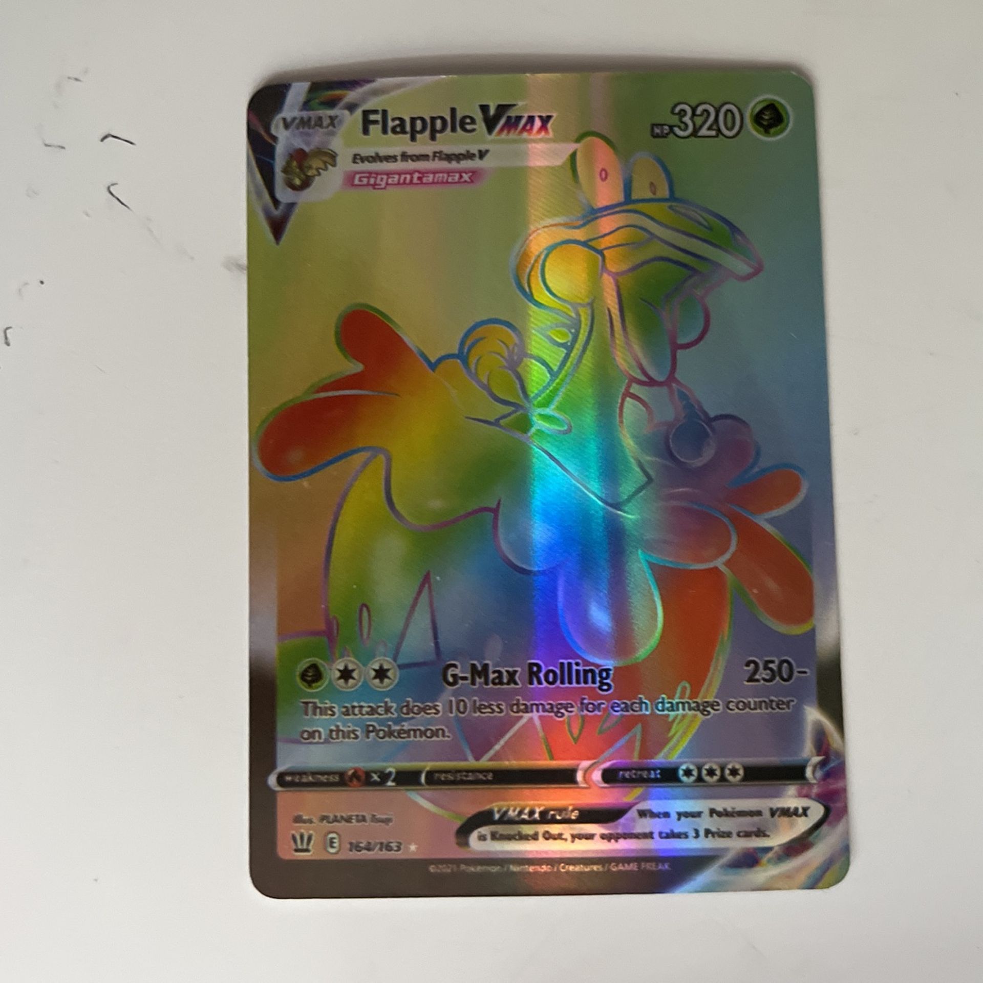 Flapple Vmax Pokemon Card for Sale in Chicago, IL OfferUp