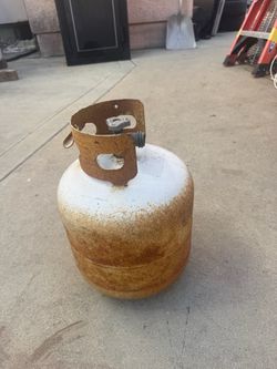 Empty Propane Tank