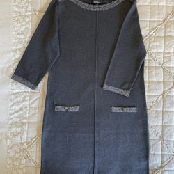 Warm knitted women's dress.Size:M