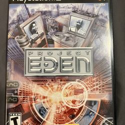 Project Eden PlayStation 2 Game