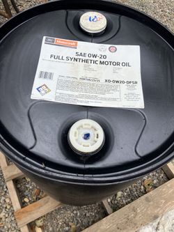 Motorcraft 0w20 55 gallon barrel
