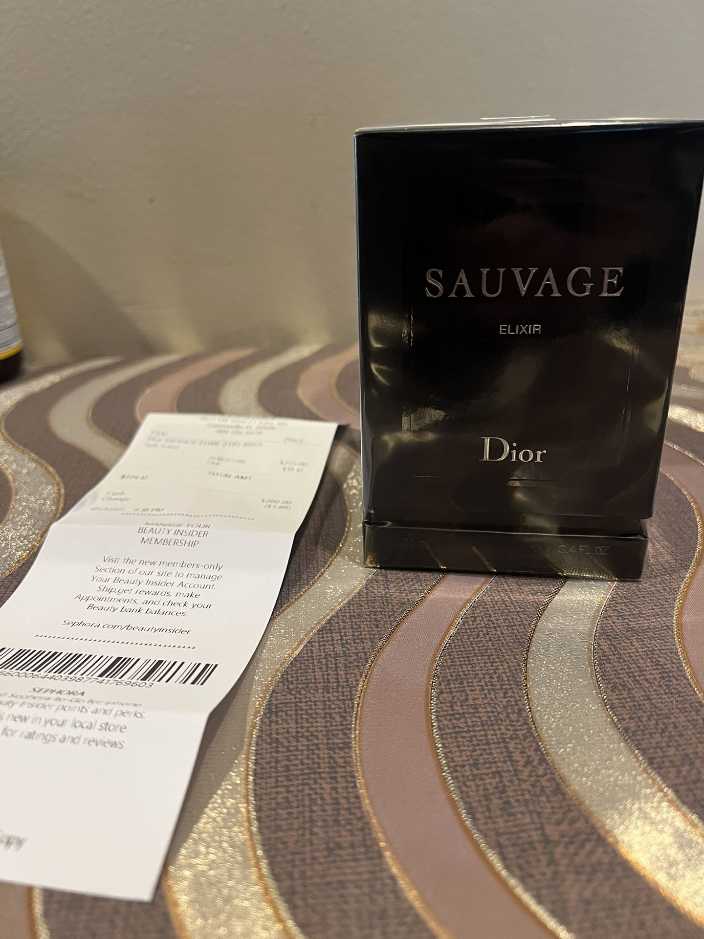 Sauvage Dior Elixir Cologne