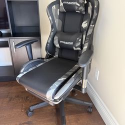 GTracing gaming chair with built in speakers