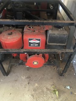 8 hp generator 120/240 capable