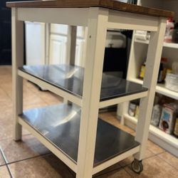 Coffee Or Kitchen Storage Cart