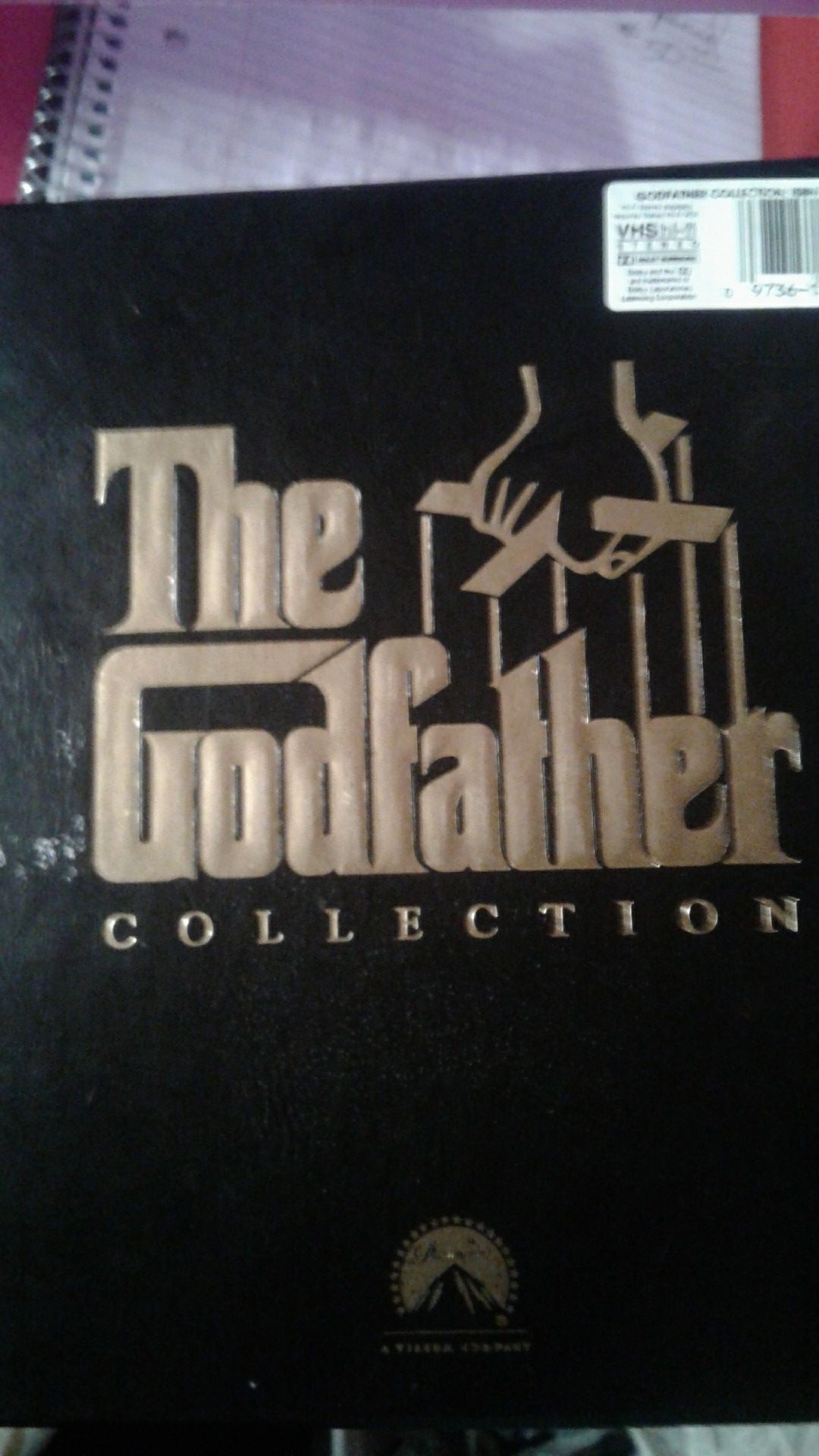 1997 GodFather Triology Six pack VHS