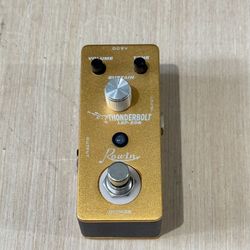 Rowin Thonderbolt Model: LEF-206 Guitar Analog Effect Pedal Tested Working Read! 