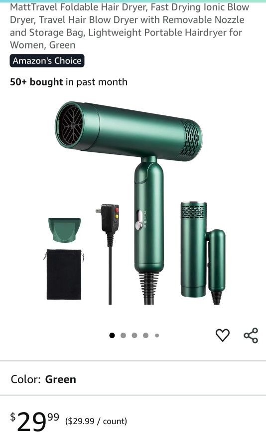 Travel Foldable Hair Dryers