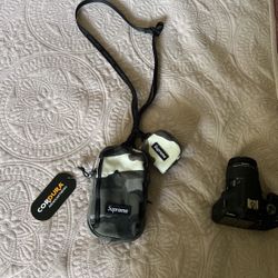 Supreme Camera Bag And Pouch