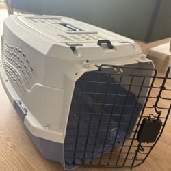 Free - Puppy Crate - Two Door Top load Dog kennel