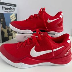 Round toe lace-up mesh low-top basketball shoes unisex red