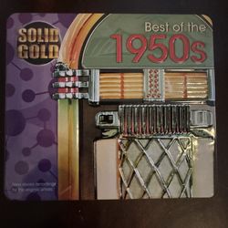 Solid Gold Best of the 1950’s -  - Music CD - Collectors Tin