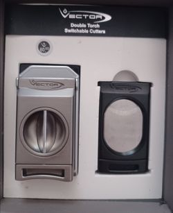 Cigar cutter lighter Combo sets with free cards