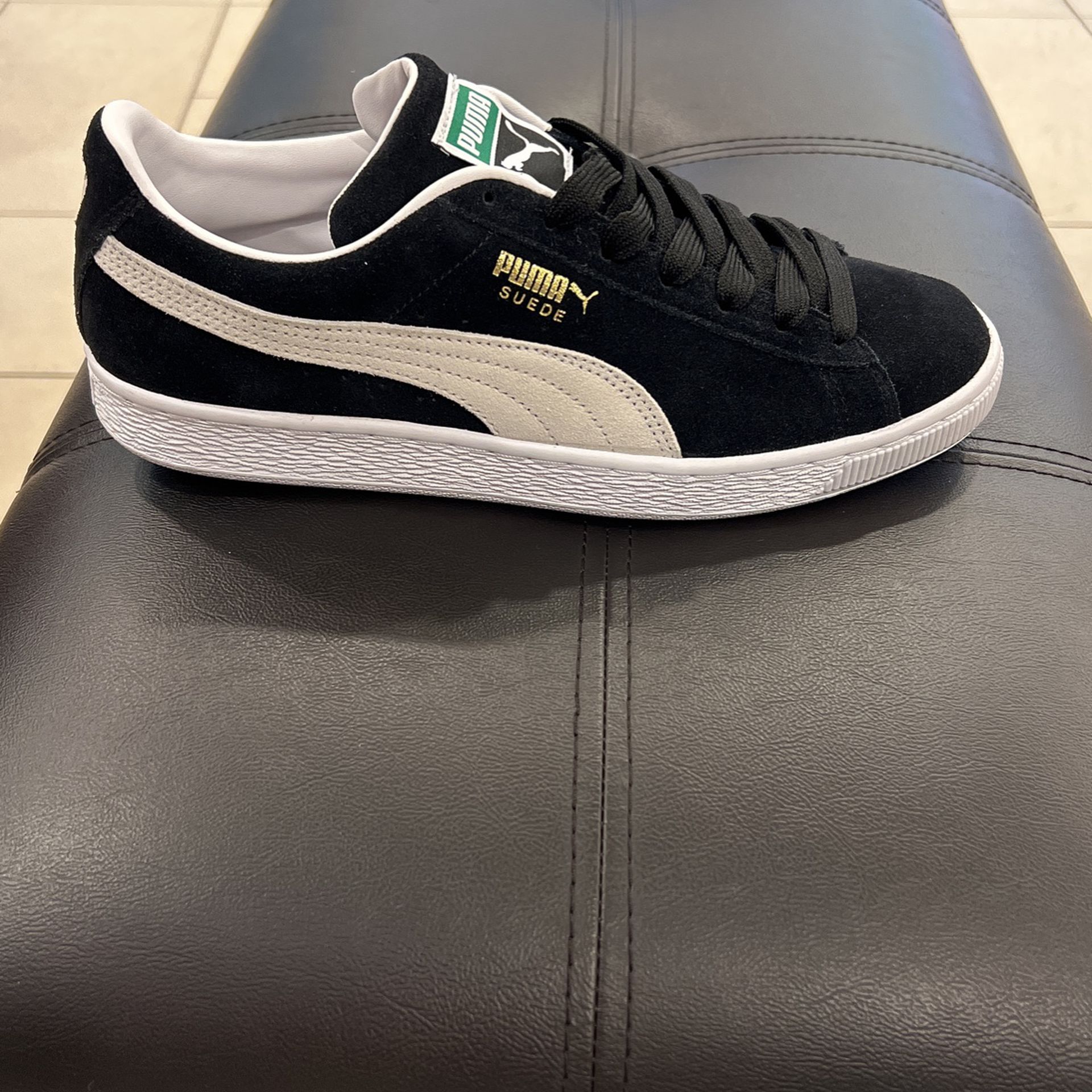 Puma Suede Classic Black And White