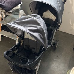 Foldable Graco Double Stroller