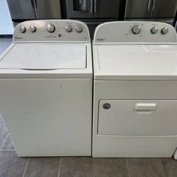 Whirlpool Washer And Electric Dryer Set 