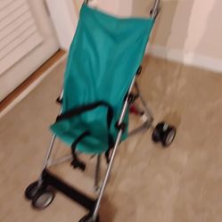 Cosco Kids Comfort Height Umbrella Stroller, Freshwater Turquoise, Toddler, Unisex