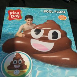 Poop Emoji Pool Float 