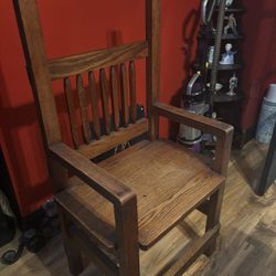 Vintage Wooden Dining Room Set 