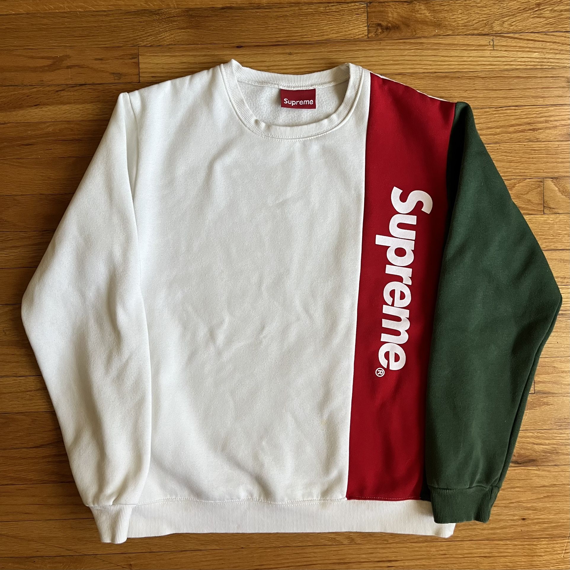 Supreme SS16 Paneled Crewneck