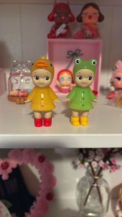 Frog and Duck from Rainy Day Series