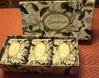 Saponifico Artigianale Florentine 3 x 7.5 oz! 3 bar scented soap set!NIB!