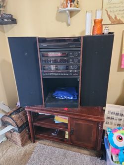 Nostalgic Vintage Stereo System