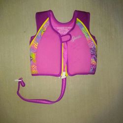Little girls swim vest