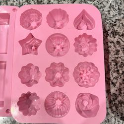 Silicone Cup Cake Molds 