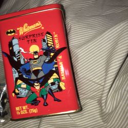 Vintage Tin With Surprise In It 