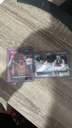 Topps Chrome UFC Trading Cards Lot of 2