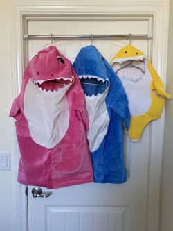 Baby Shark Family Halloween Costume Set of 3