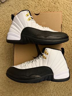 Size 10 (Pre owned, comes with original box) - 2025 Air Jordan 12 retro taxi