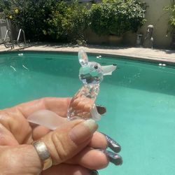 Swarovski Crystal Fox Figurine