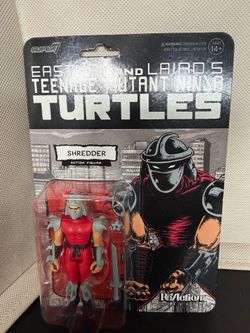 Teenage Mutant Ninja Turtles Shredder Reaction figure