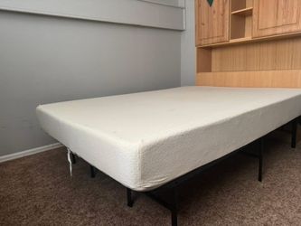 Full Size Bed with Mattress & Frame