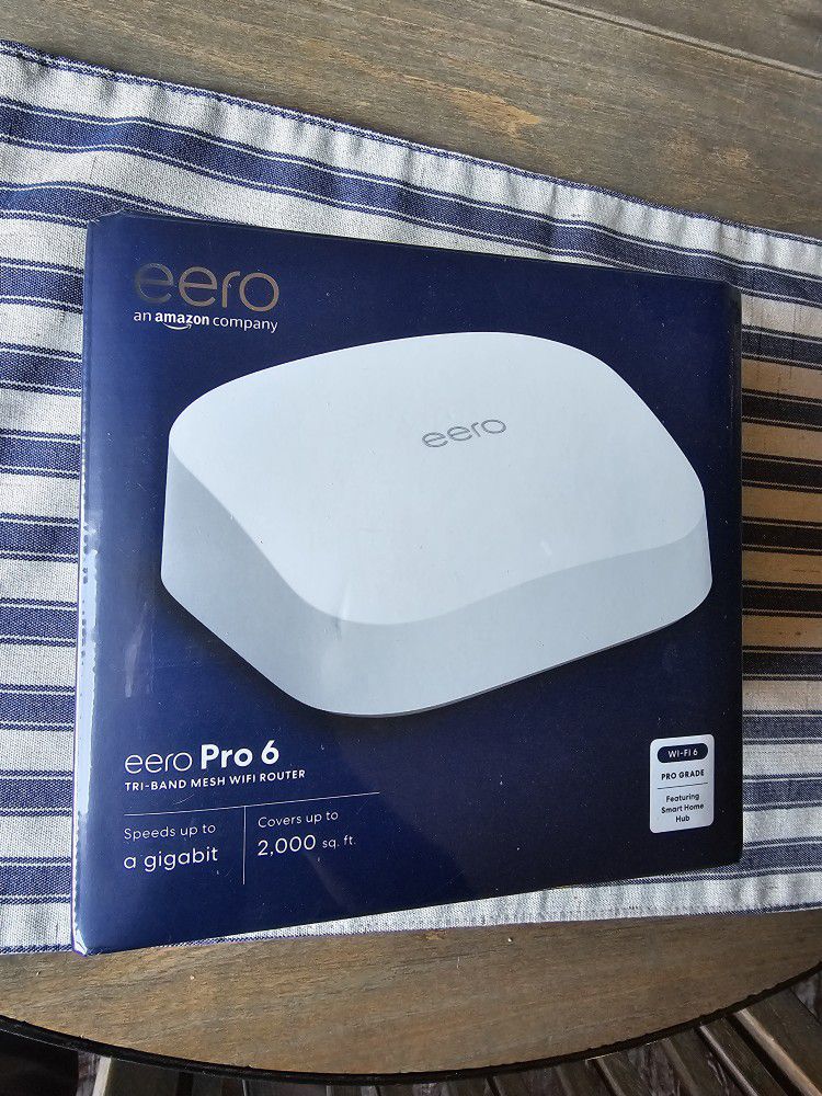Eero Pro 6 Tri-Band Mesh WIFI ROUTER 
