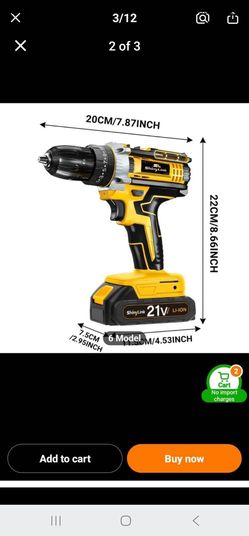 Cordless hand drill