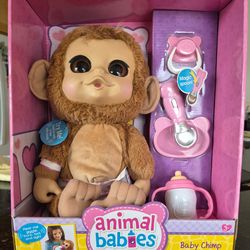 Jakks Pacific Animal Babies Nursery Baby Chimp