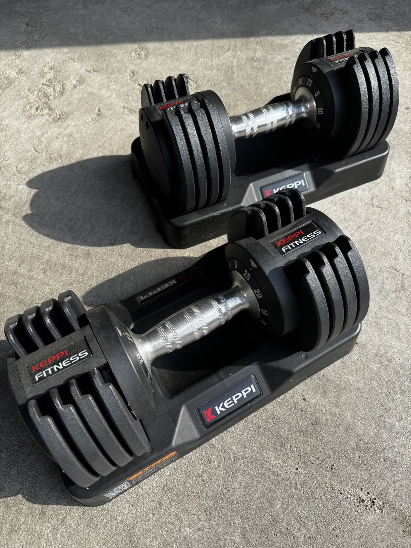 5-25lb Adjustable Dumbbell Weight Set 