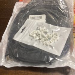 Ethernet Flat Cable Cat 8 50 Ft