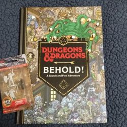 D&D Bundle - Book and Miniatures