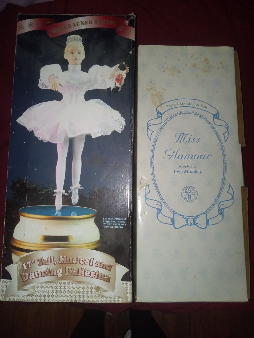 Two Porcelain Dolls