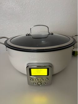 Electric  green pan skillet