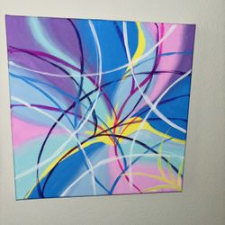 Abstract Acrylic Painting 