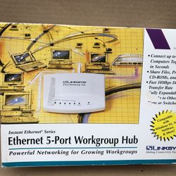 Linksys Instant Ethernet Workgroup Hub - 5 10Base-T Ports