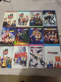The Big Bang Theory Season 1-12 Dvds 
