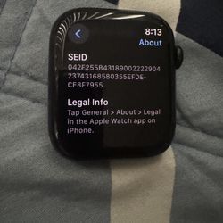 Apple watch series 8 45mm