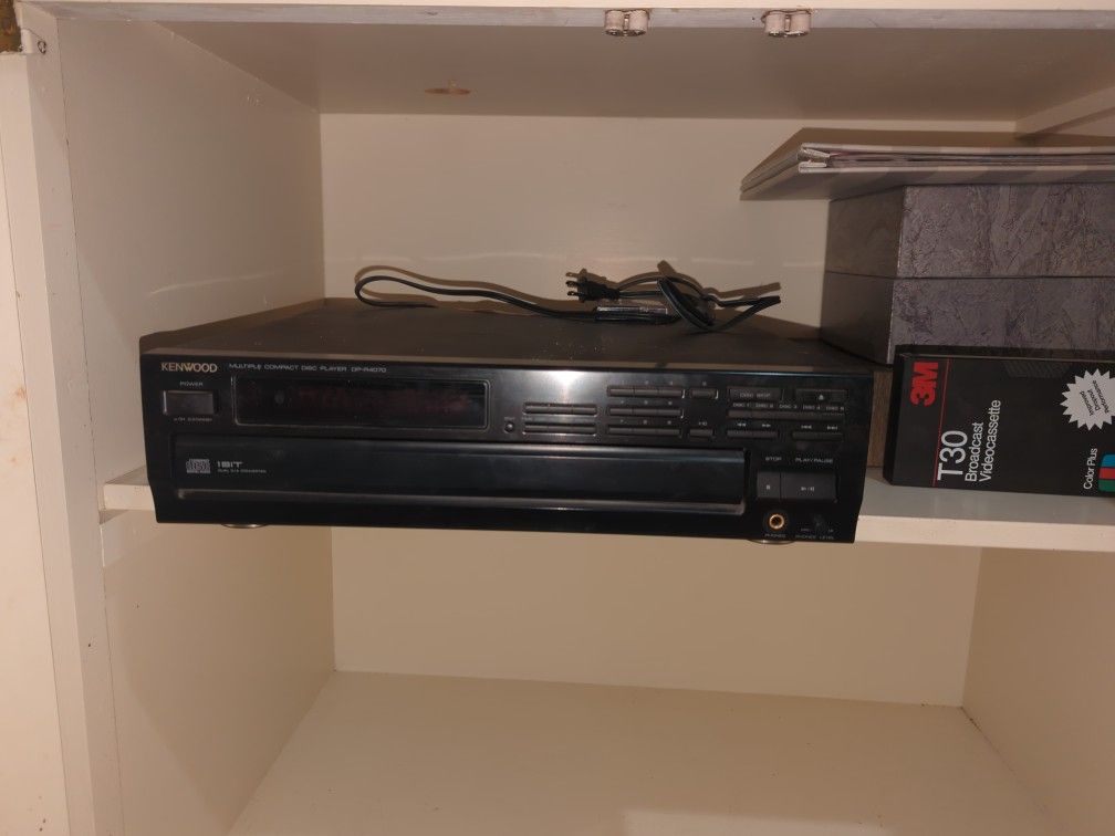 Kenwood 5-Disc Player - As is